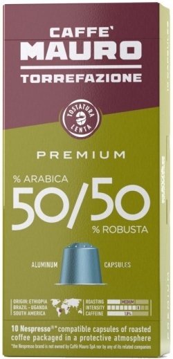 Mauro Premium kapsle pro Nespresso 10 ks