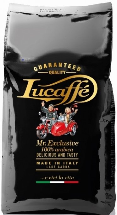 LuCaffe Mr. EXCLUSIVE 100% ARABICA 1 kg zrnková káva