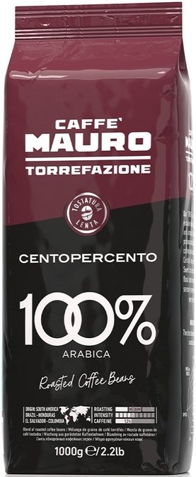 Mauro Centopercento 1 kg zrnková káva