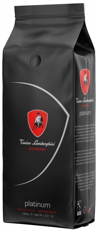 Tonino Lamborghini platinum 1 kg zrnková káva