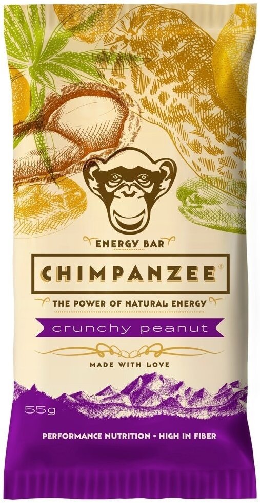 Chimpanzee Energy Bar Arašíd 55 g