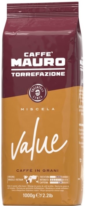 Mauro Value 1 kg zrnková káva