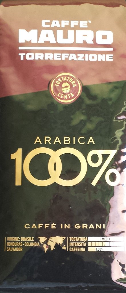 Mauro 100% Arabica 1 kg zrnková káva