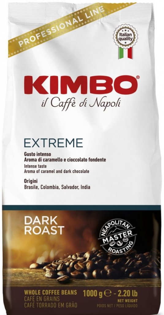 Kimbo Extreme 1 kg zrnková káva