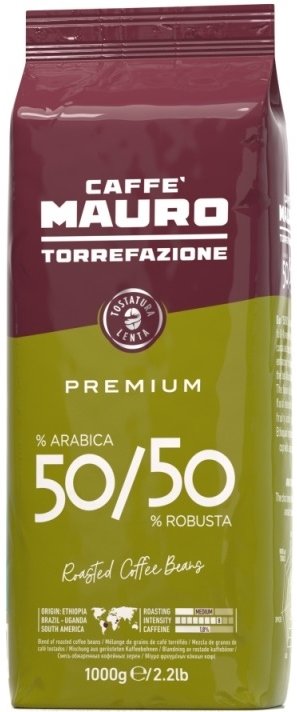 Mauro Premium 1 kg zrnková káva