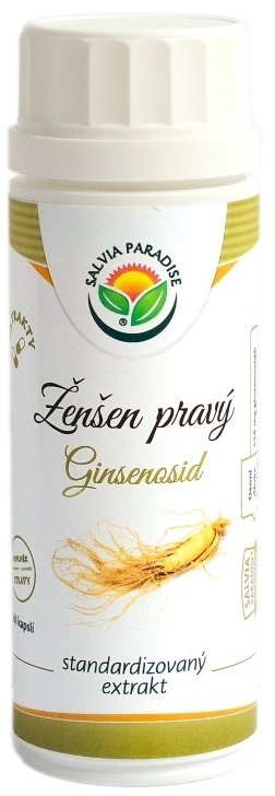 Salvia Paradise Ženšen ginsenosidy standardizovaný extrakt 60 kapslí