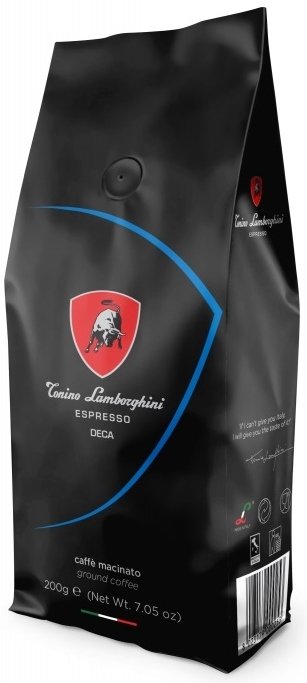 Tonino Lamborghini bez kofeinu mletá káva 200 g