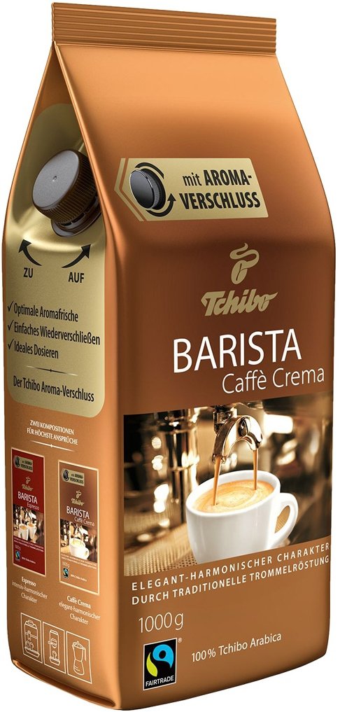 Tchibo Barista Caffe Crema zrnková 1 kg