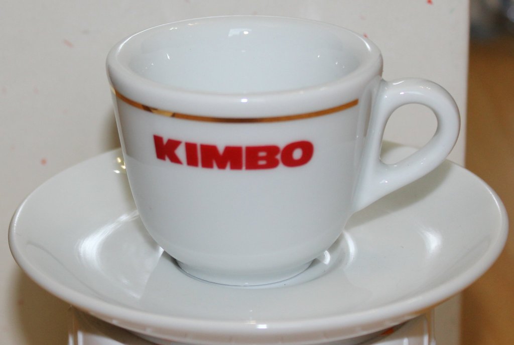 Kimbo Espresso šálek s podšálkem