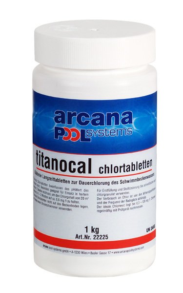 Arcana Chlorové tablety 1 kg - Titanocal