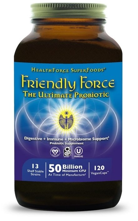 Healthforce Friendly Force™ veganská probiotika 120 cps