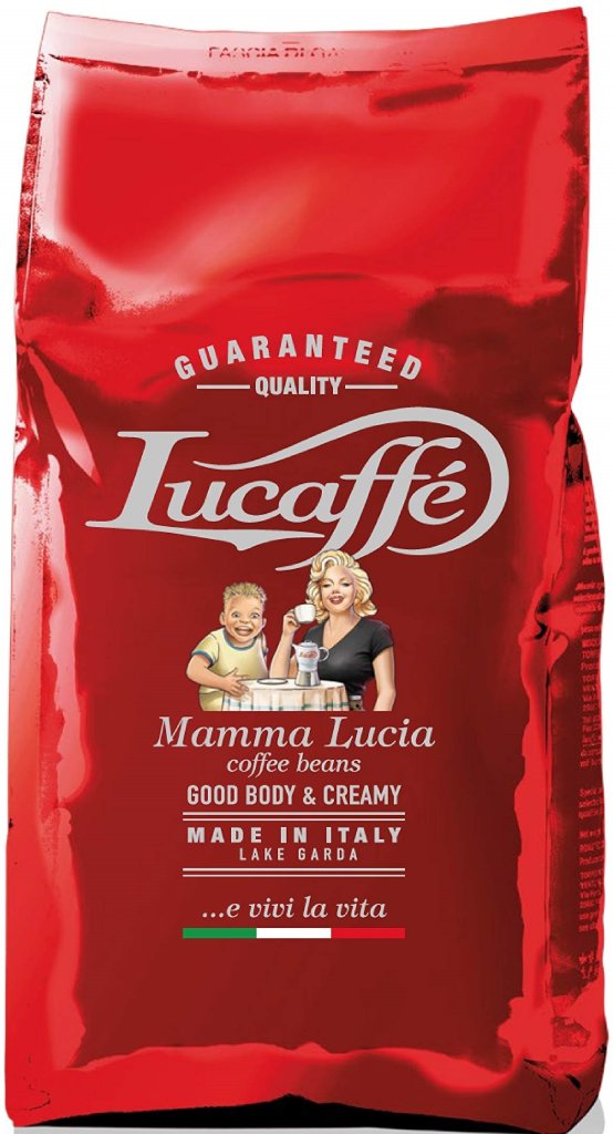 Lucaffé Mamma Lucia - zrnková káva, 1000 g