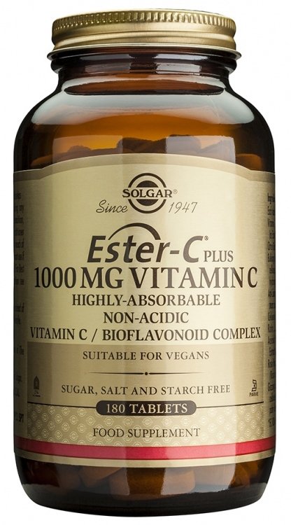 Solgar Ester-C Plus 1000 mg 180 tbl