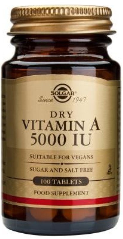 Solgar Vitamin A 5000 IU 100 tbl