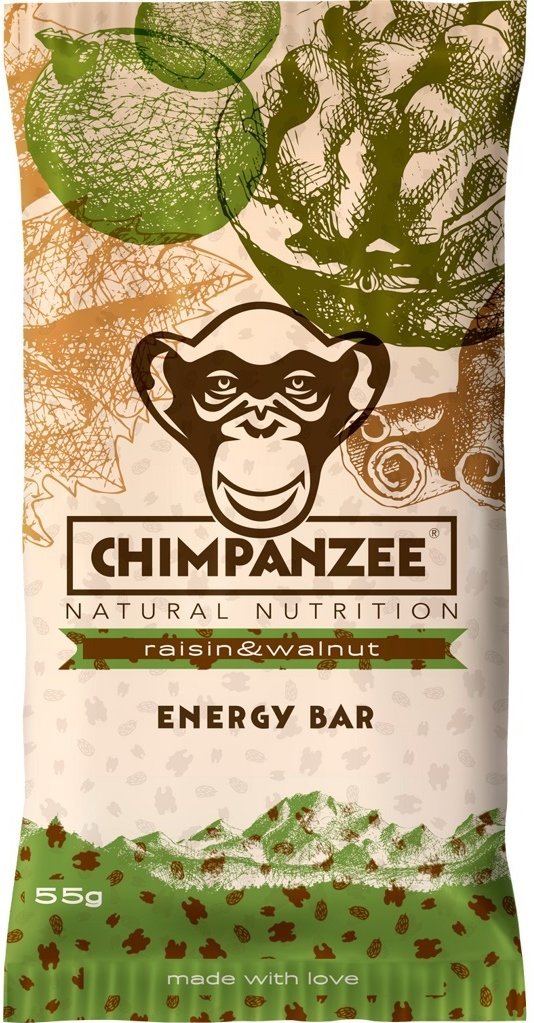Chimpanzee Energy Bar Rozinka a Vlašský Ořech 55 g