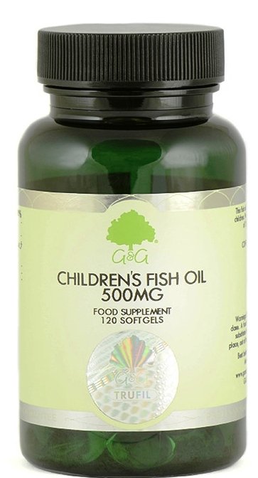 G&G Vitamins - Rybí olej pro děti 120 cps