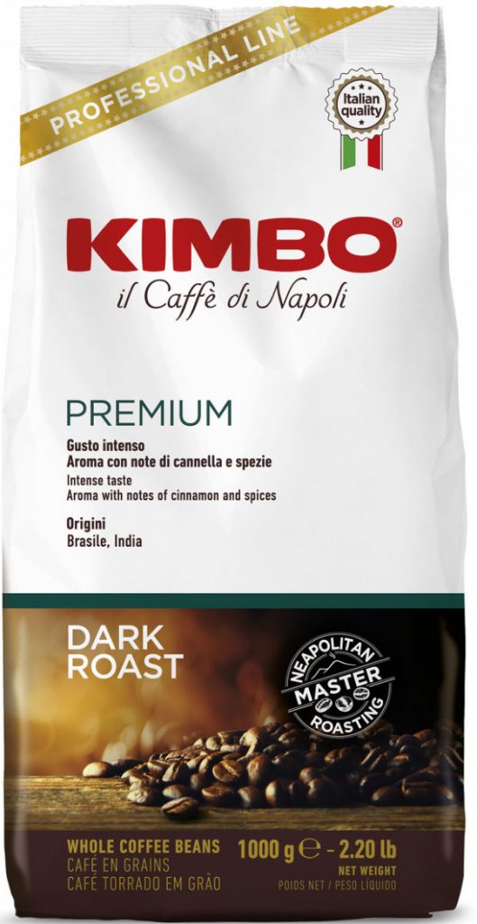Kimbo Premium 1kg zrnková káva