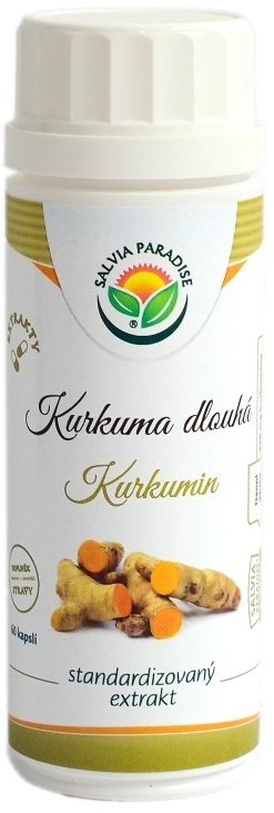 Salvia Paradise kurkuma kurkumin standardizovaný extrakt 60 kapslí