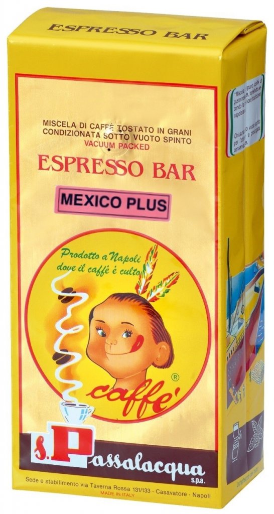 Passalacqua Mekico Plus  1kg zrnková káva