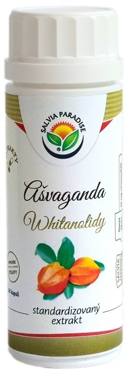 Salvia Paradise Ašvaganda standardizovaný extrakt kapsle 60 ks