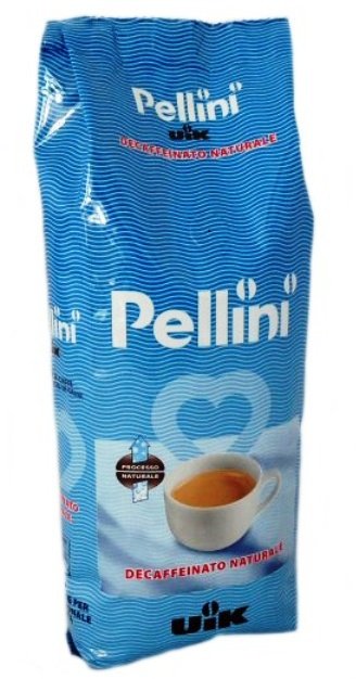 Pellini UIK decaffeinato zrnková káva 500 g