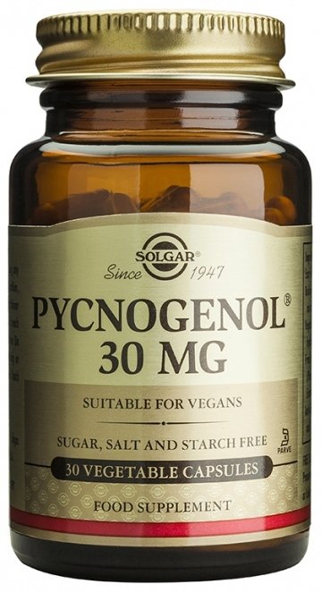 Solgar pycnogenol 30mg 30 cps