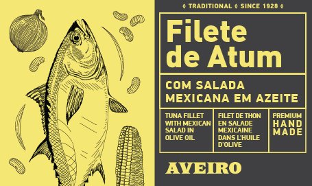 Aveiro Mexický salát s filety z tuňáka v olivovém oleji 120g