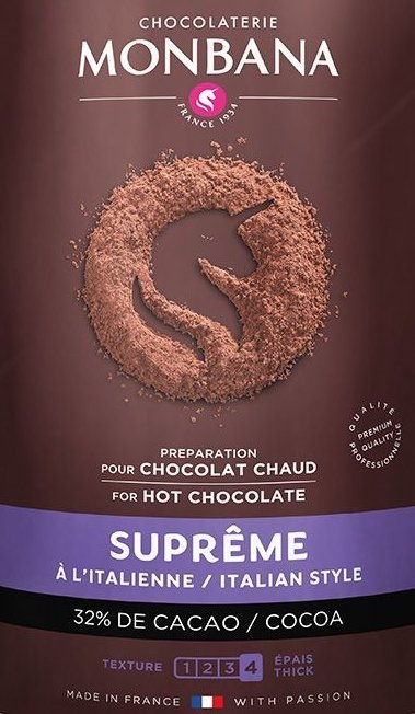 Monbana supreme chocolate 50 x 25 g
