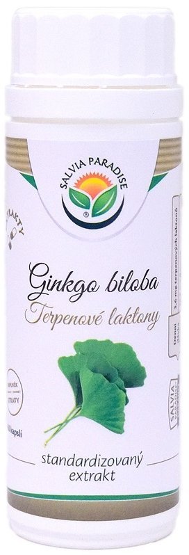 Salvia Paradise Ginkgo biloba jinan standardizovaný extrakt 60 kapslí
