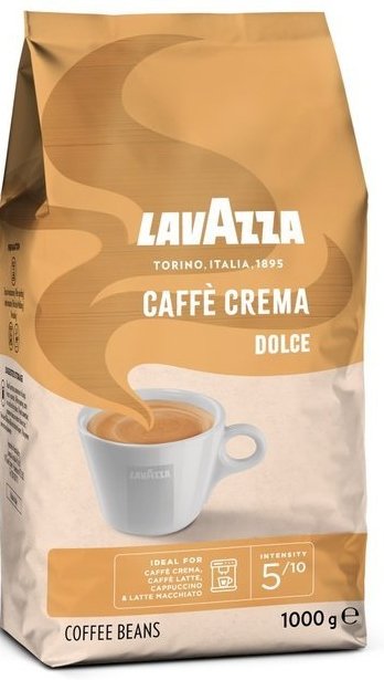 Lavazza Caffé Crema Dolce zrnková káva 1 kg
