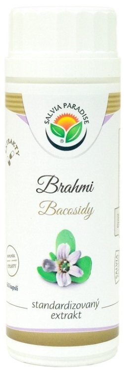 Salvia Paradise Brahmi Bacopa monnieri standardizovaný extrakt kapsle 60 ks