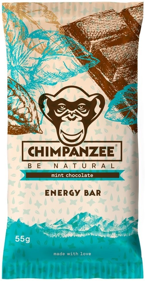 Chimpanzee Energy Bar Máta a Čokoláda 55 g
