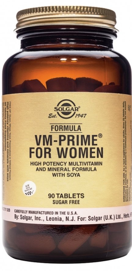 Solgar Formule VM-Prime - Multivitamín pro ženy 90 tbl