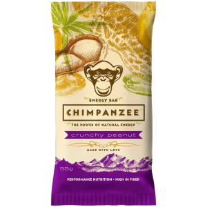 Chimpanzee Energy Bar Crunchy Peanut 55 g 