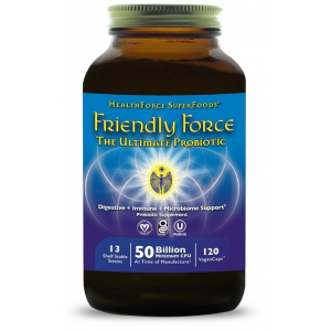 Healthforce Friendly Force™ veganská probiotika 120 cps