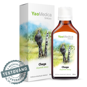 YaoMedica Chaga - tinktura z medicinálních hub