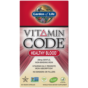 Garden of Life Vitamín Healthy Blood Raw 60 kapslí